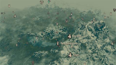 skyrim guardian stones location